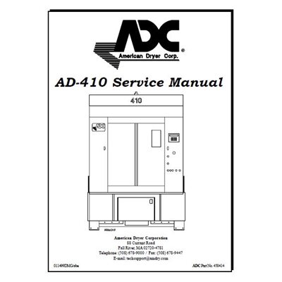 AD-410 SERVICE MANUAL